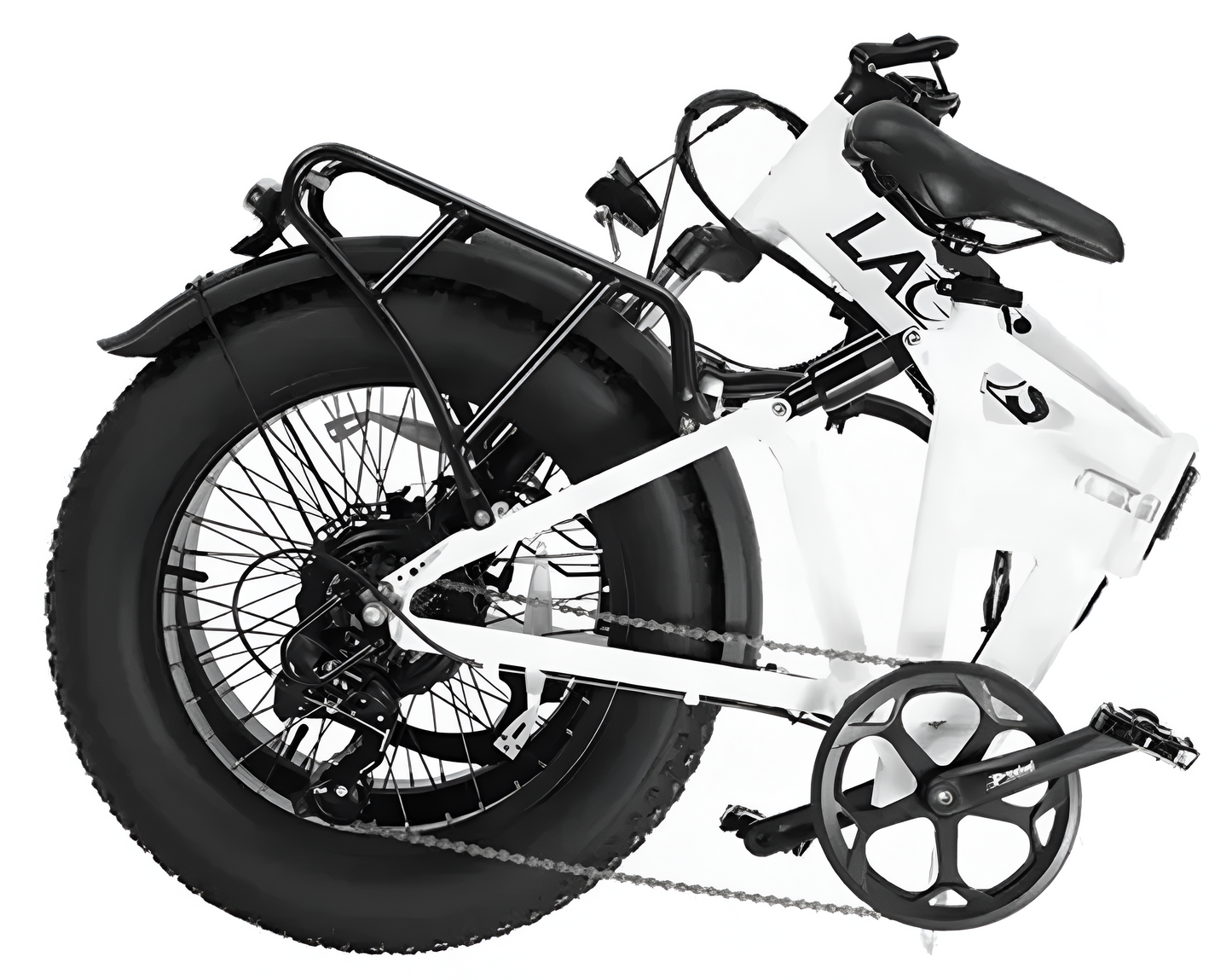 500W Lacros Foldable Electric Bike